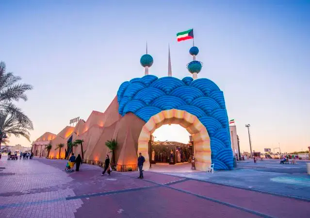 جناح الكويت في القرية العالمية .. رحلة عبر التراث العريق