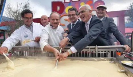 World’s biggest vat of mashed potatoes