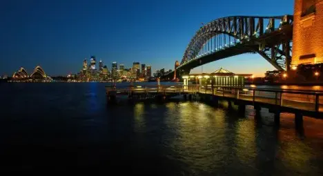Floating heliport for Sydney Harbour