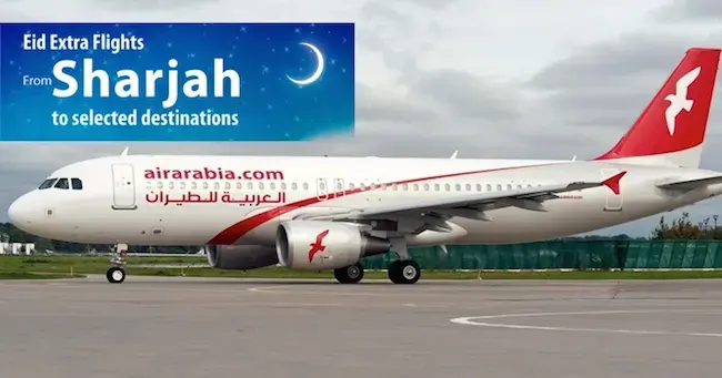 Air Arabia special flights for Eid