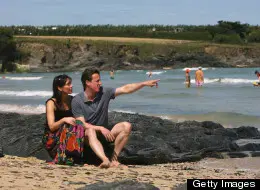 Prime Minister David Cameron is on vacation