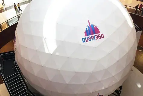 Take a 4 minute tour of Dubai in The Sphere