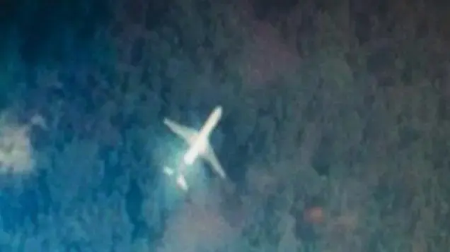صورة جديدة من الاقمار الصناعية للطائرة الماليزية المفقودة