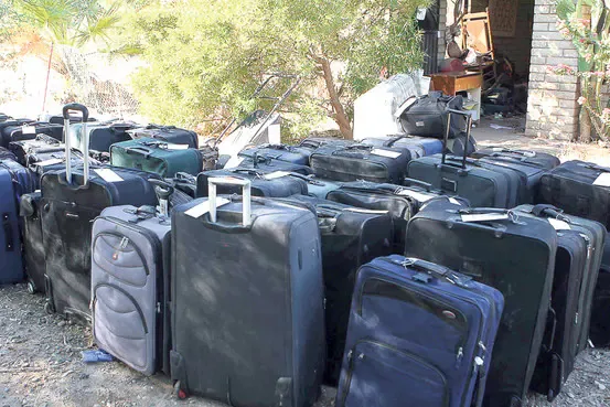 Baggage theft at airports is on the rise
