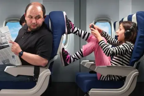 Would you pay more for a child-free flight?