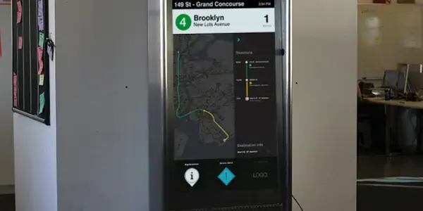 New York City gets its first touchscreen Subway maps 2