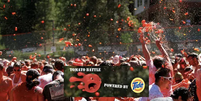 If you are in New York get ready for a tomato fight