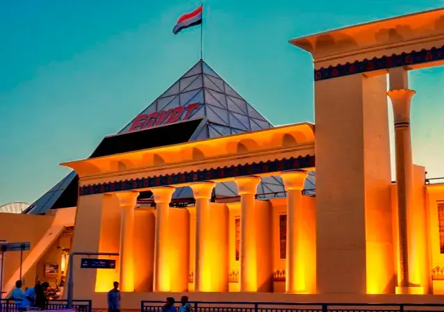 حضارة "مصر" أرض الكنانة تتألق في القرية العالمية