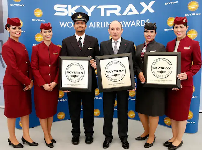 Qatar Airways wins World’s Best Business Class Award