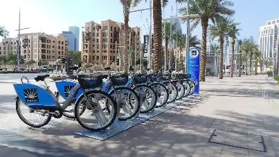 فرصة مميزة لاستكشاف أبرز معالم "وسط مدينة دبي" على الدراجات الهوائية