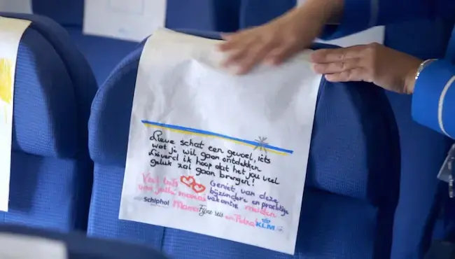 KLM pulls heartstrings