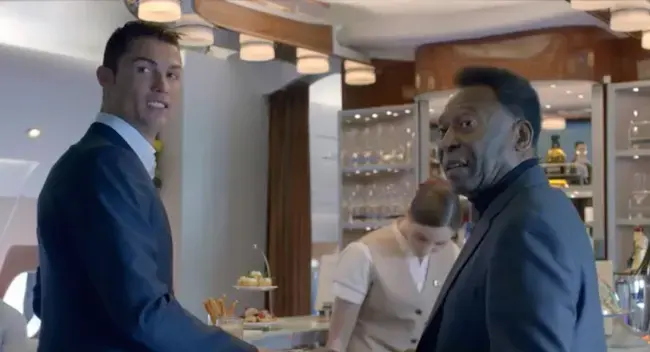 Pele and Ronaldo new Emirates Global Ambassadors