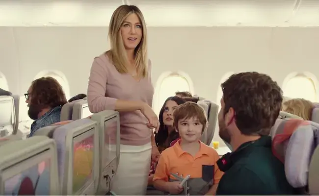 Jennifer Aniston stars in another Emirates TV commercial