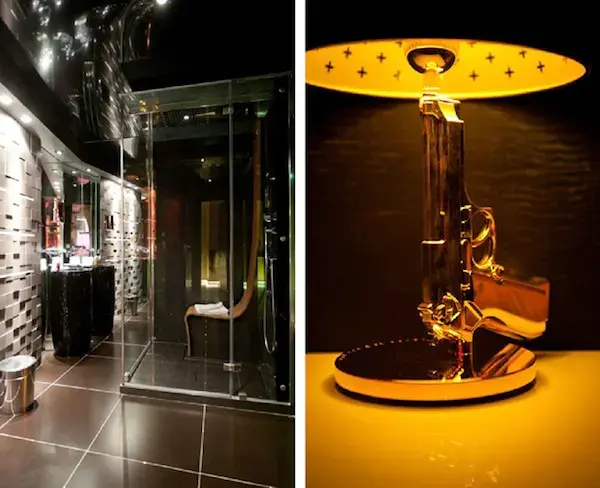 James Bond inspired hotel suite in Paris