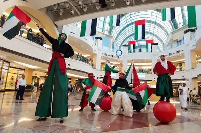 Dubai's Mall of the Emirates decked up for National Day