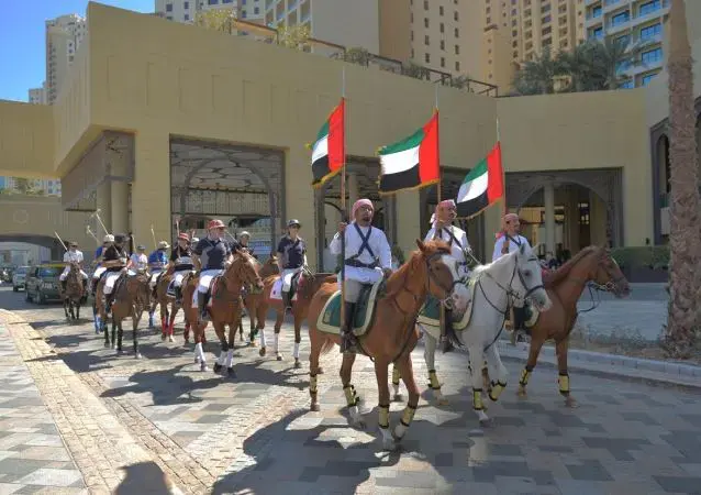 إنطلاق بطولة بولو الشاطىء بدبي