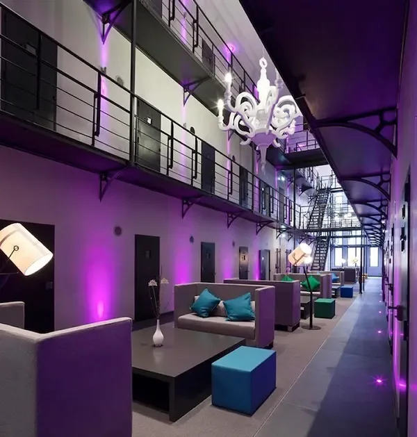 Former Dutch prison gets turned into a luxury hotel