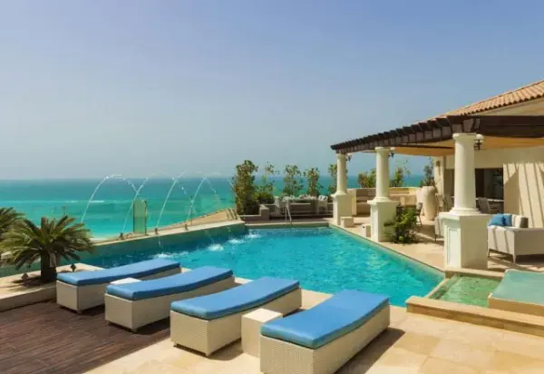 Inside the largest hotel suite in Abu Dhabi