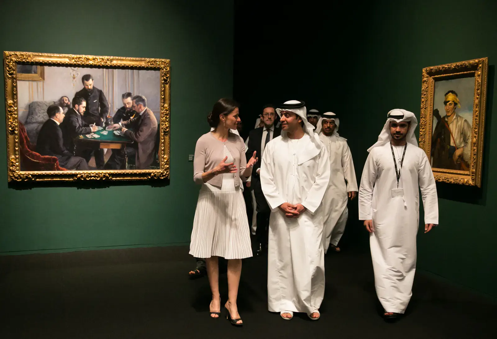 Sheikh opens Louvre Abu Dhabi permanent collection exhibition