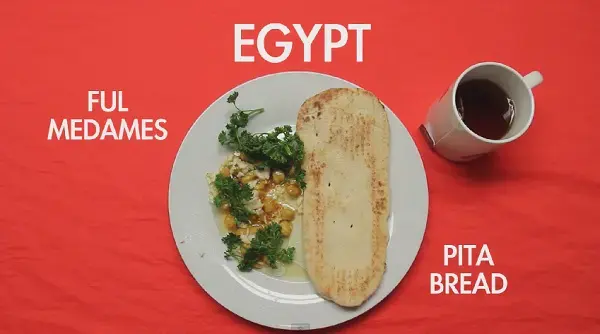What do people in different countries eat for breakfast?