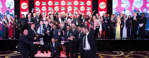 Winners at the MENA Travel Awards 2014