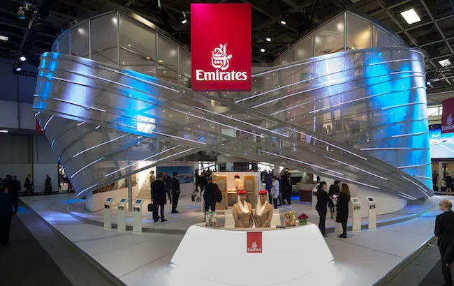 Emirates introduces new Boeing 777 Business Class seats at ITB Berlin 2