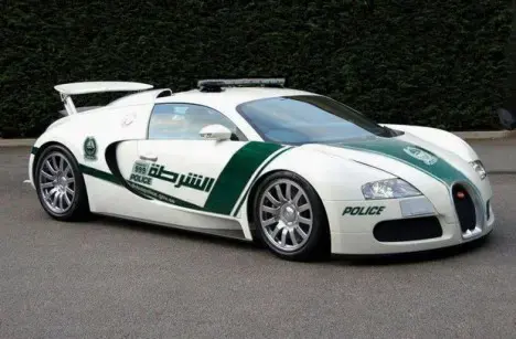 Dubai police adds Bugatti Veyron to its fleet