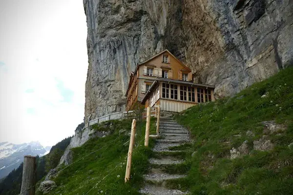 Hotel in the Swiss Alps