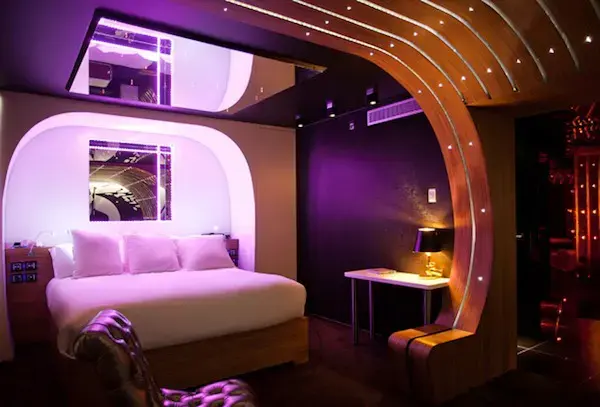 James Bond inspired hotel suite in Paris