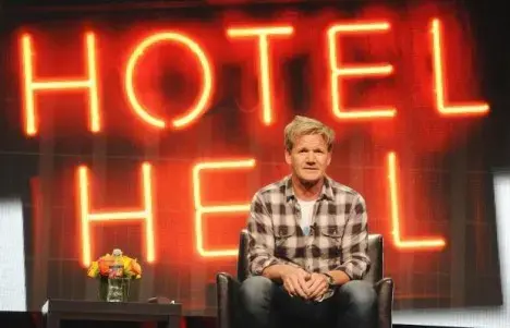 Gordon Ramsey is back with "Hotel Hell"