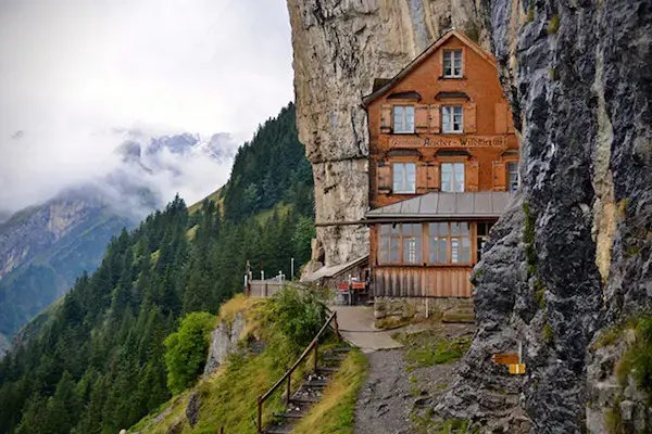 Hotel in the Swiss Alps