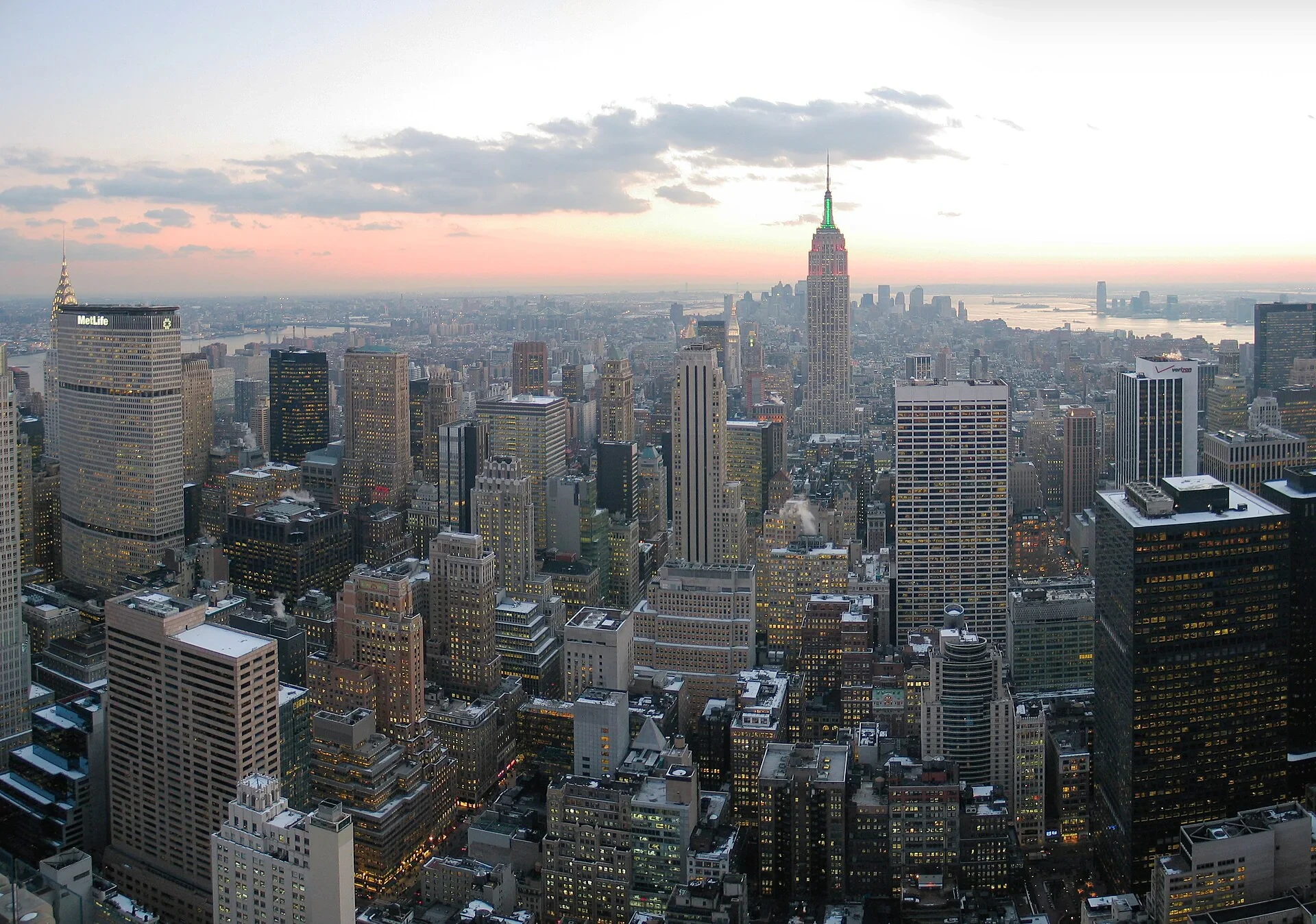 Top of the Rock observation deck in New York City 4