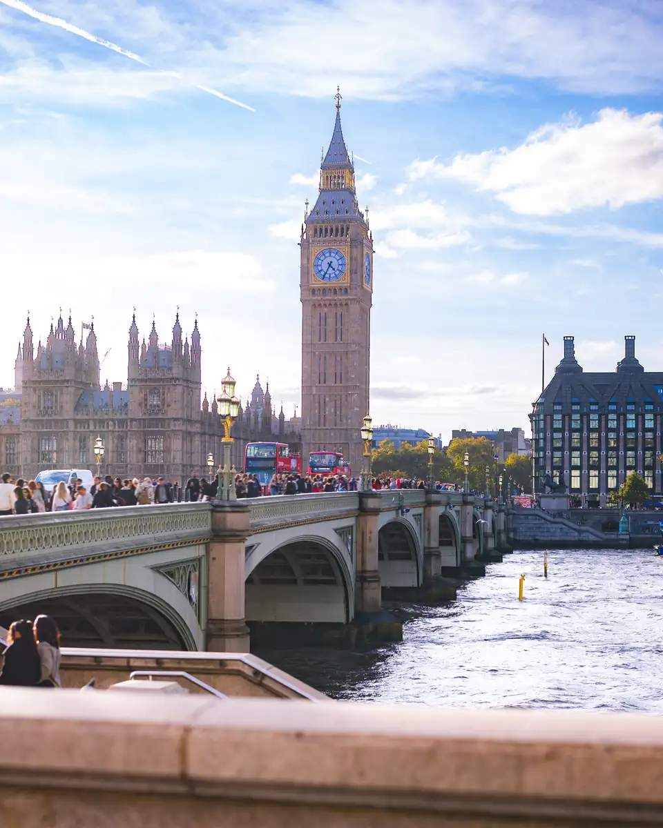 Big Ben and the Houses of Parliament from Parliament Square, London 4