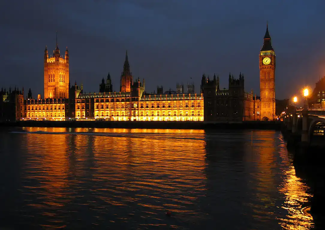 Big Ben and the Houses of Parliament from Parliament Square, London 2