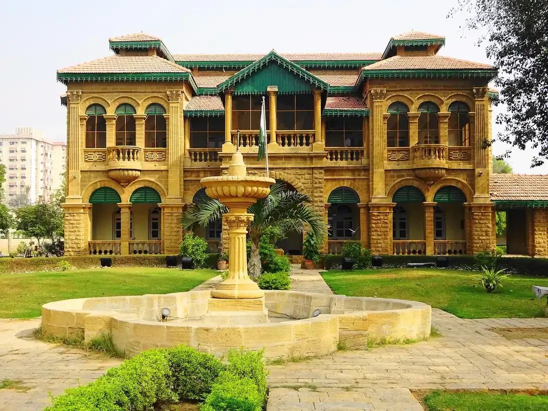 Quaid-e-Azam House Museum place in Karachi