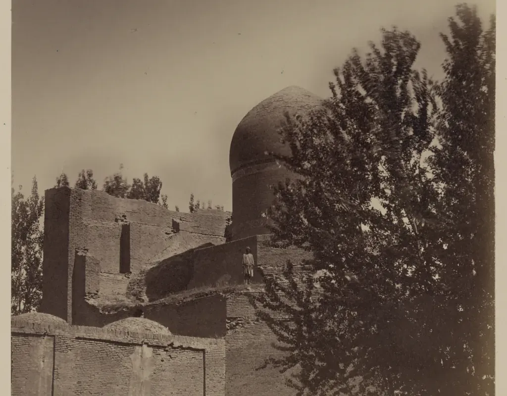 Historic Samarkand Namazgah Mosque